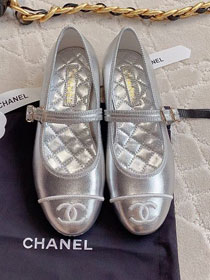 CC lambskin mary janes CH0271