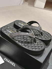 CC lambskin mules CH0264
