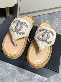 CC tweed mules CH0269
