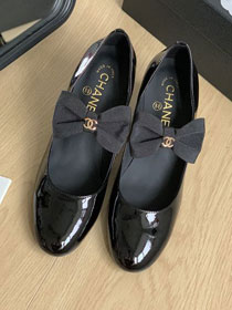 CC calfskin 55mm mary janes CH0283