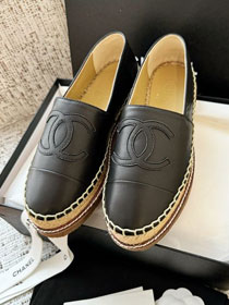 CC lambskin espadrilles CH0292