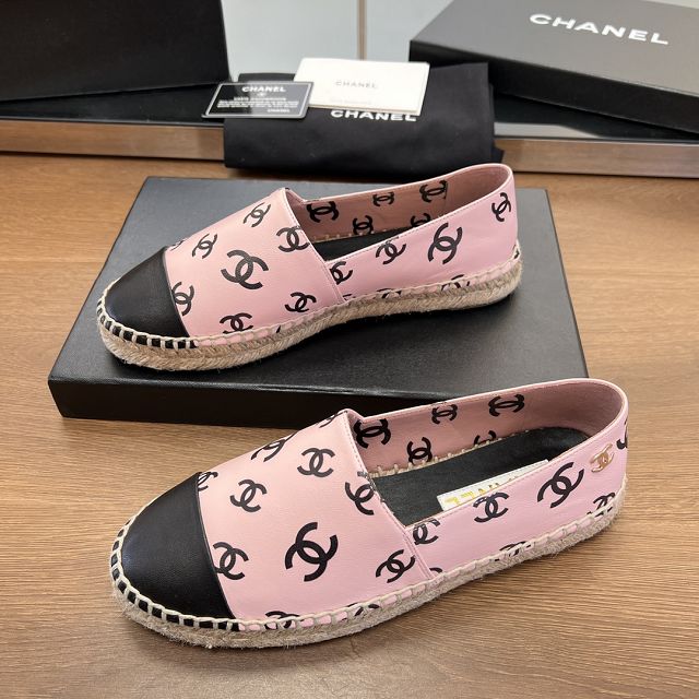 CC lambskin espadrilles CH0298
