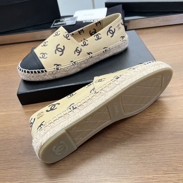 CC lambskin espadrilles CH0298