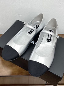 CC lambskin mary janes CH0272