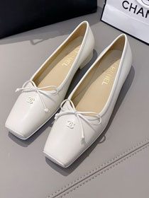 CC lambskin mary janes CH0282