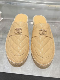 CC lambskin mules CH0291