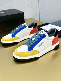 CC suede calfskin sneakers CH0310