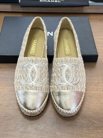 CC tweed espadrilles CH0296