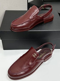 CC original calfskin slingbacks CH00195