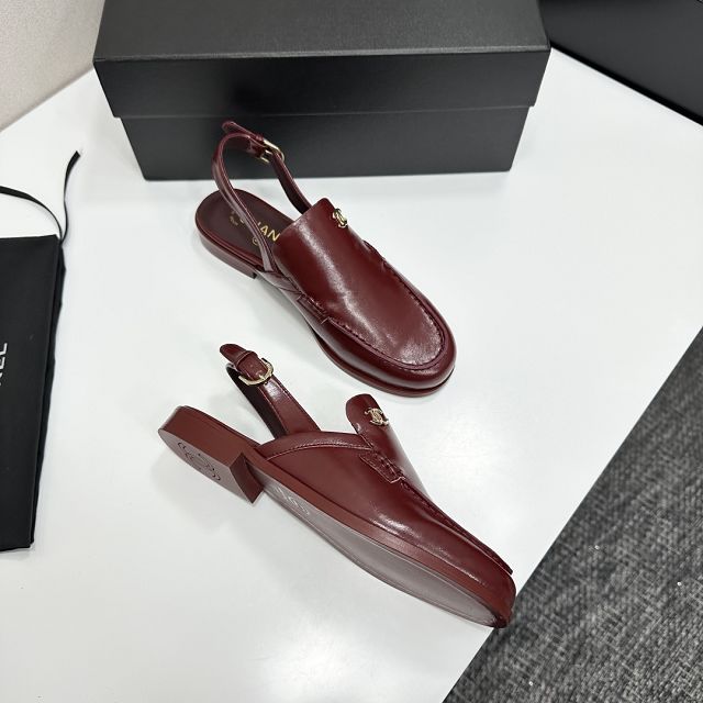 CC original calfskin slingbacks CH00195