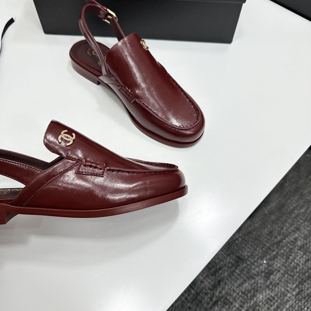 CC original calfskin slingbacks CH00195