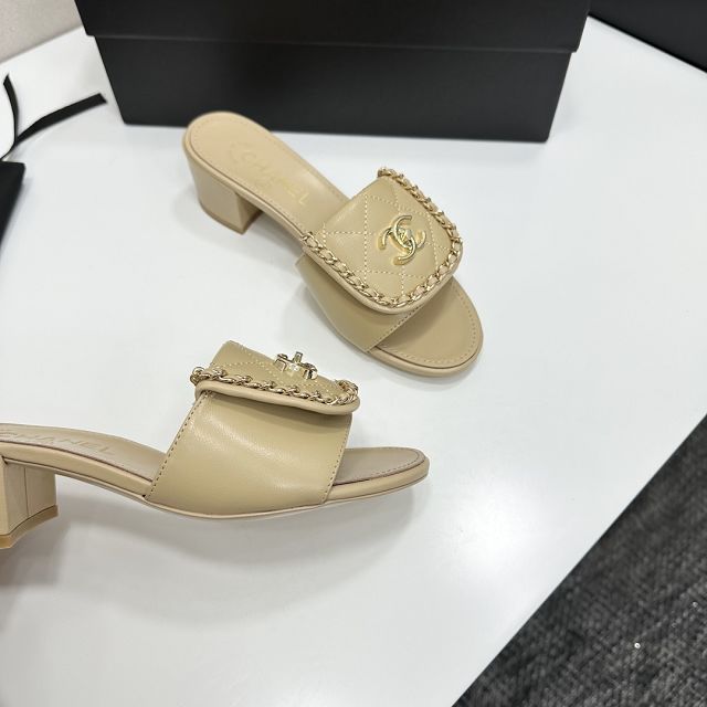 CC original lambskin 55mm sandals CH00198
