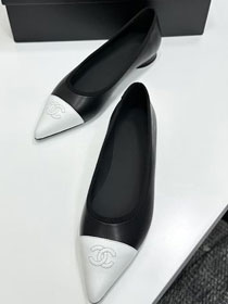 CC original lambskin ballet flats CH00188