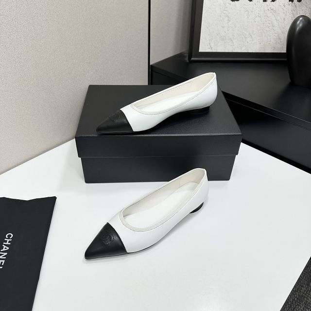 CC original lambskin ballet flats CH00188