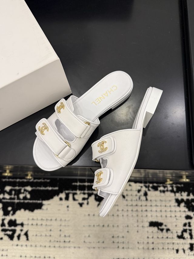 CC original lambskin mules CH00193