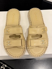 CC original lambskin mules CH00194