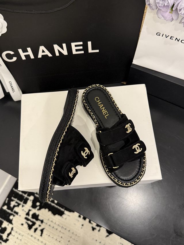 CC original lambskin mules CH00194