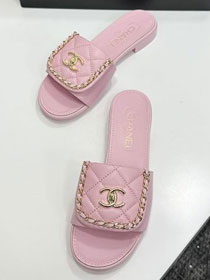 CC original lambskin mules CH00197