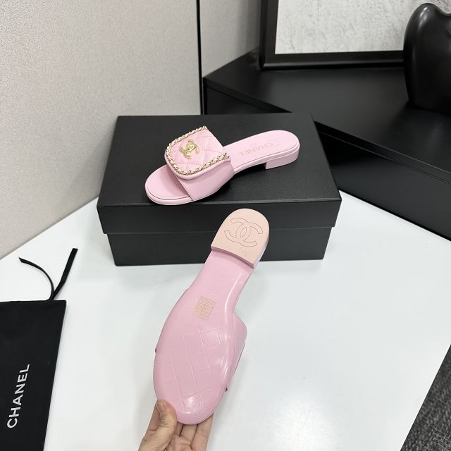 CC original lambskin mules CH00197