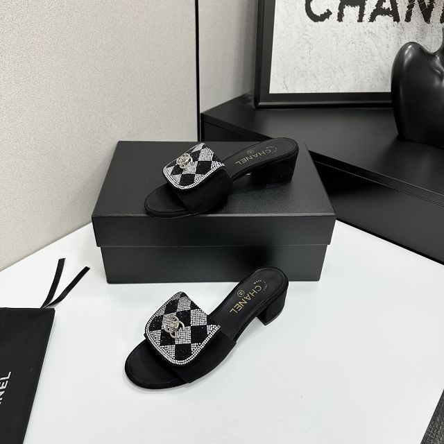 CC original suede calfskin 55mm sandals CH00199