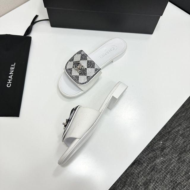 CC original suede calfskin mules CH00200