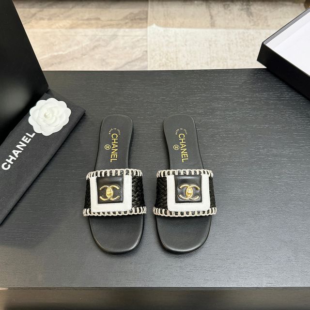 CC original tweed mules CH00189