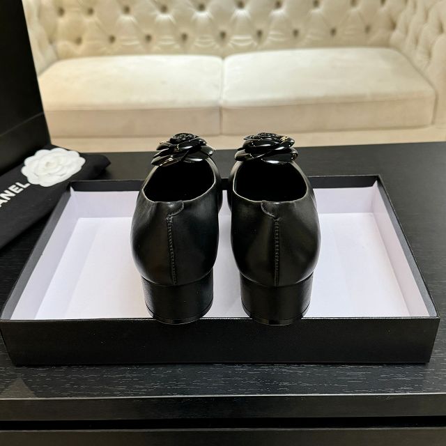 CC original lambskin 40mm pumps CH00212