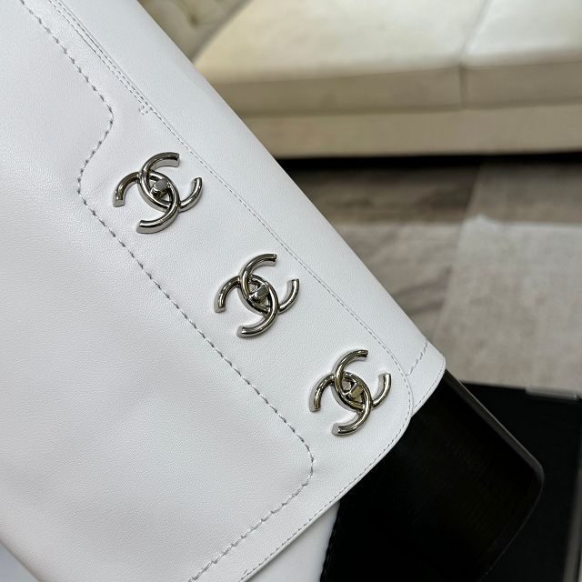 CC original lambskin 50mm heels high boots CH00218