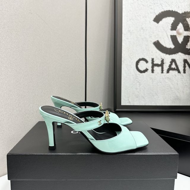 CC original lambskin 65mm heels CH00202
