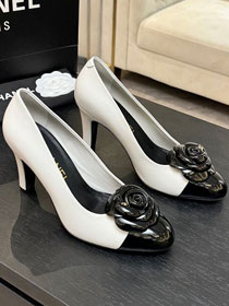 CC original lambskin 90mm pumps CH00211