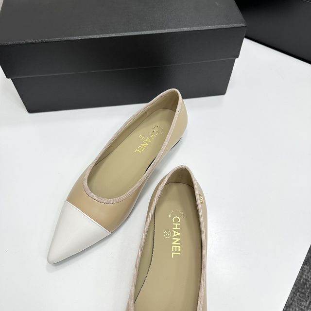 CC original lambskin ballet flats CH00205