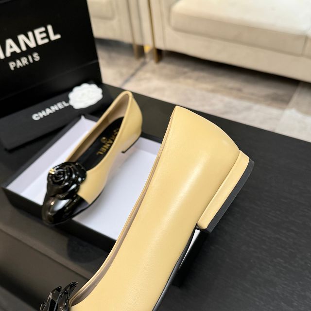 CC original lambskin ballet flats CH00213