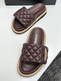 CC original lambskin mules CH00209