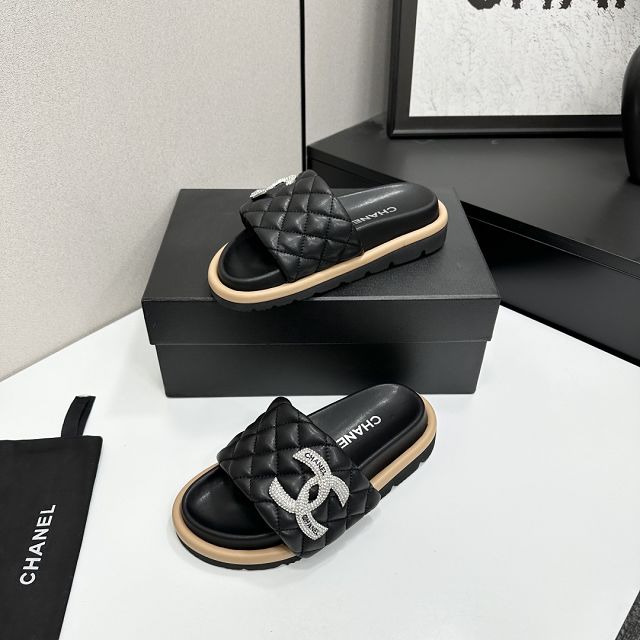 CC original lambskin mules CH00210