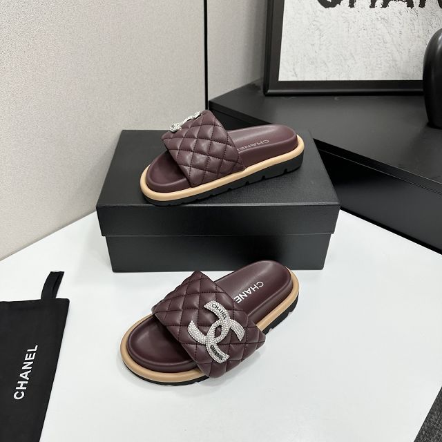 CC original lambskin mules CH00210