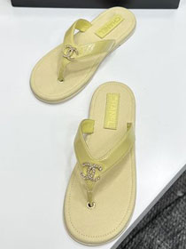 CC original lambskin thongs CH00201