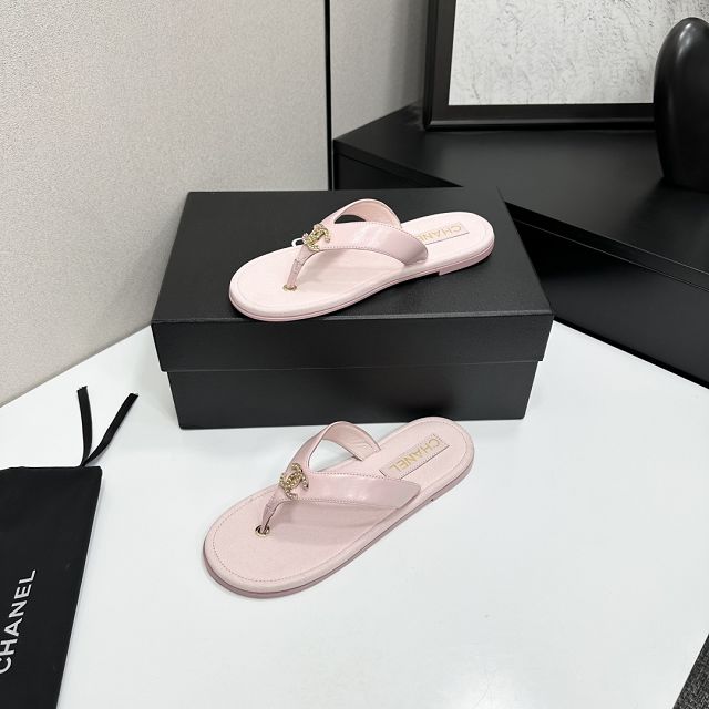 CC original lambskin thongs CH00201