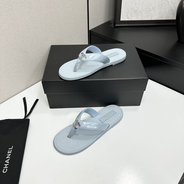 CC original lambskin thongs CH00201