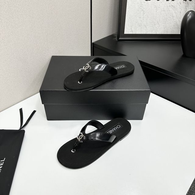 CC original lambskin thongs CH00201