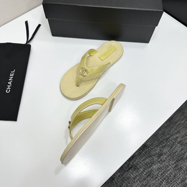 CC original lambskin thongs CH00201