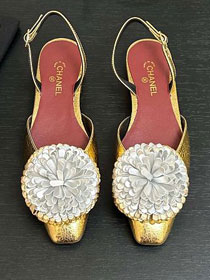 CC original calfskin slingbacks CH00229