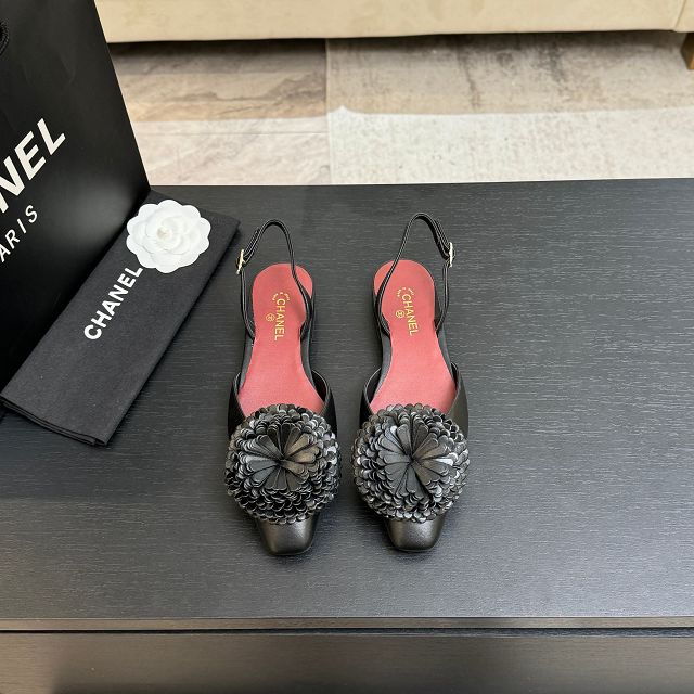 CC original calfskin slingbacks CH00229