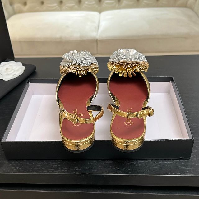 CC original calfskin slingbacks CH00229