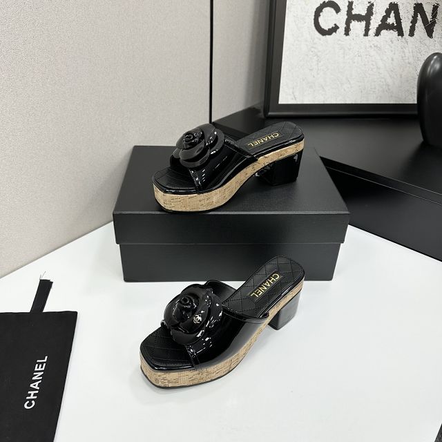 CC original lambskin 65mm heels sandals CH00227