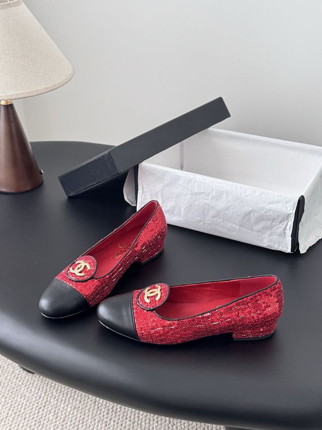 CC original lambskin mocassins CH00224