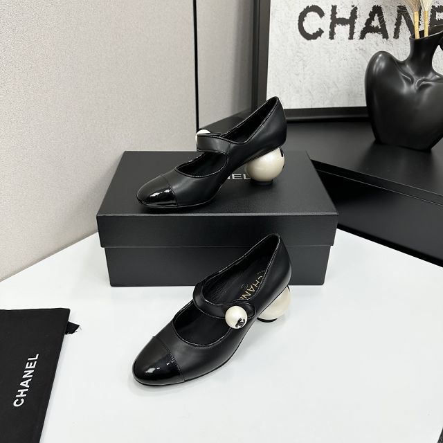 CC original lambskin mary janes CH00246