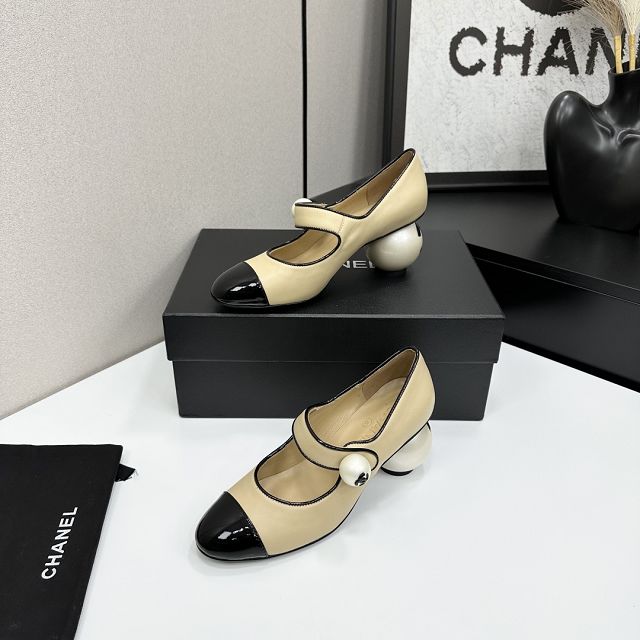 CC original lambskin mary janes CH00246