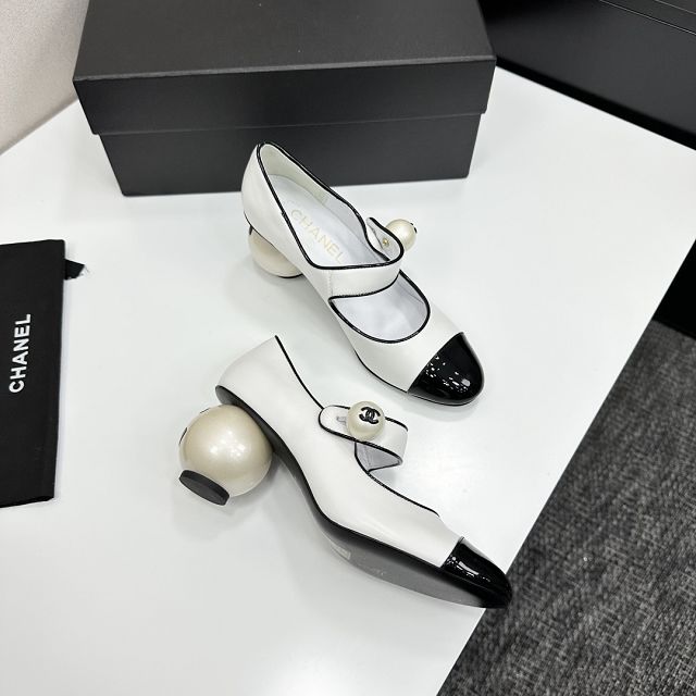 CC original lambskin mary janes CH00246