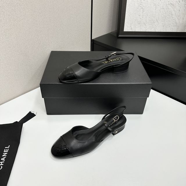 CC original lambskin slingbacks CH00253