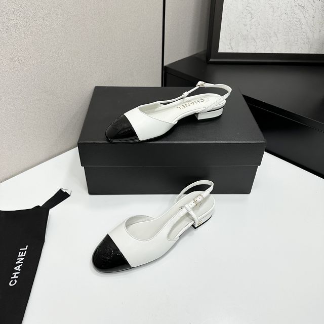 CC original lambskin slingbacks CH00253